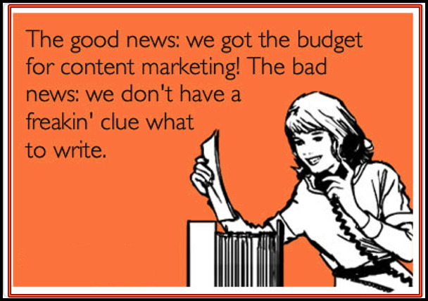 Funny content marketing images