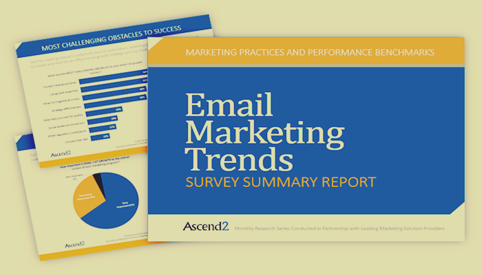 Survey: Managing a Healthy Click through Rate is the Biggest Email Marketing Challenge